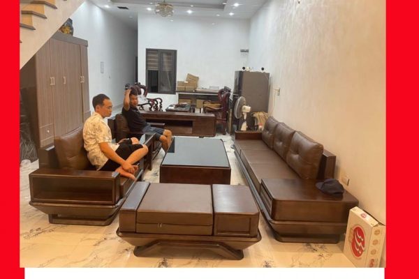 Bộ ghế đối phi thuyền gỗ sồi Nga GT44