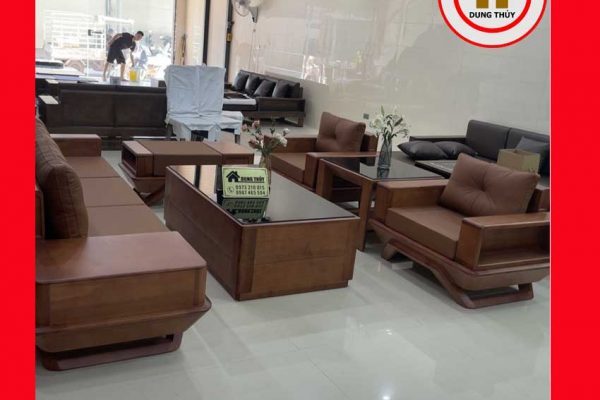 Bộ ghế đối phi thuyền gỗ sồi Nga GT44