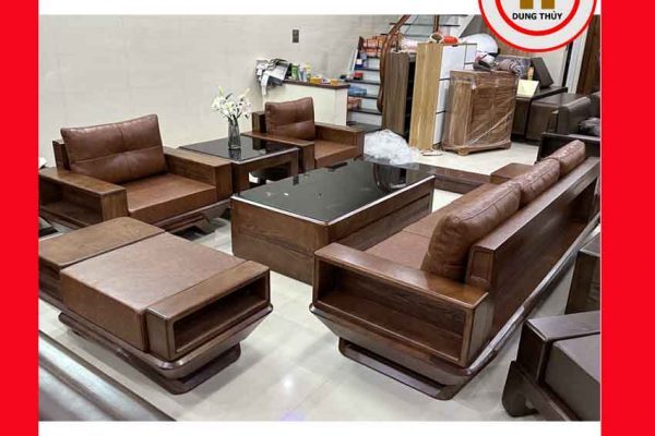 Bộ ghế đối phi thuyền gỗ sồi Nga GT44