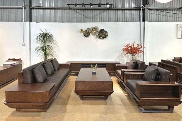 Bộ ghế đối phi thuyền gỗ sồi Nga GT44