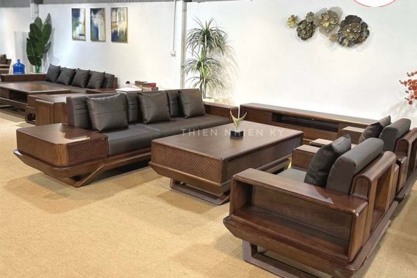 Bộ ghế đối phi thuyền gỗ sồi Nga GT44