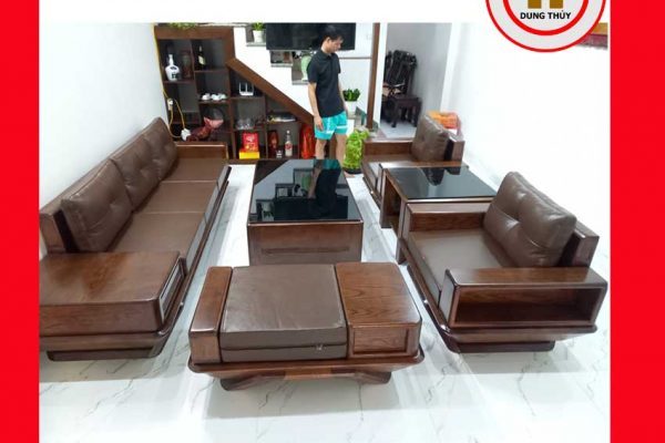 Bộ ghế đối phi thuyền gỗ sồi Nga GT44