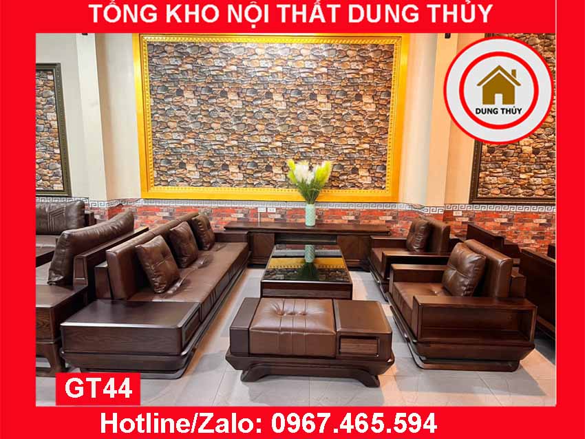 thiết kế phòng khách liền bếp rộng 30m2