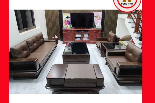 Bộ ghế sofa đối phi thuyền gỗ sồi Nga GT44 2024