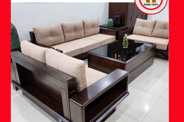 Bộ ghế sofa đối phi thuyền gỗ sồi Nga GT44