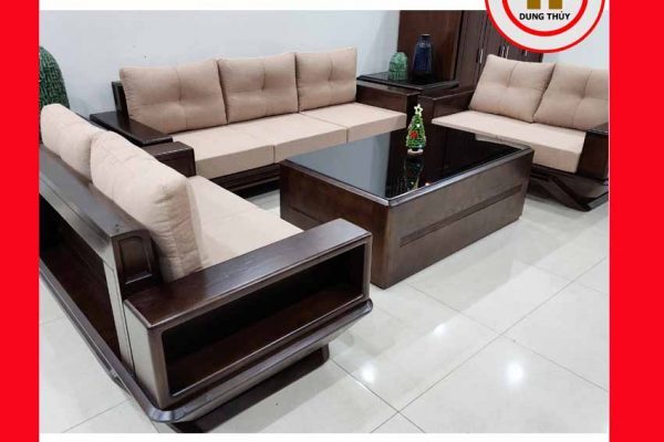 Bộ ghế sofa đối phi thuyền gỗ sồi Nga GT44