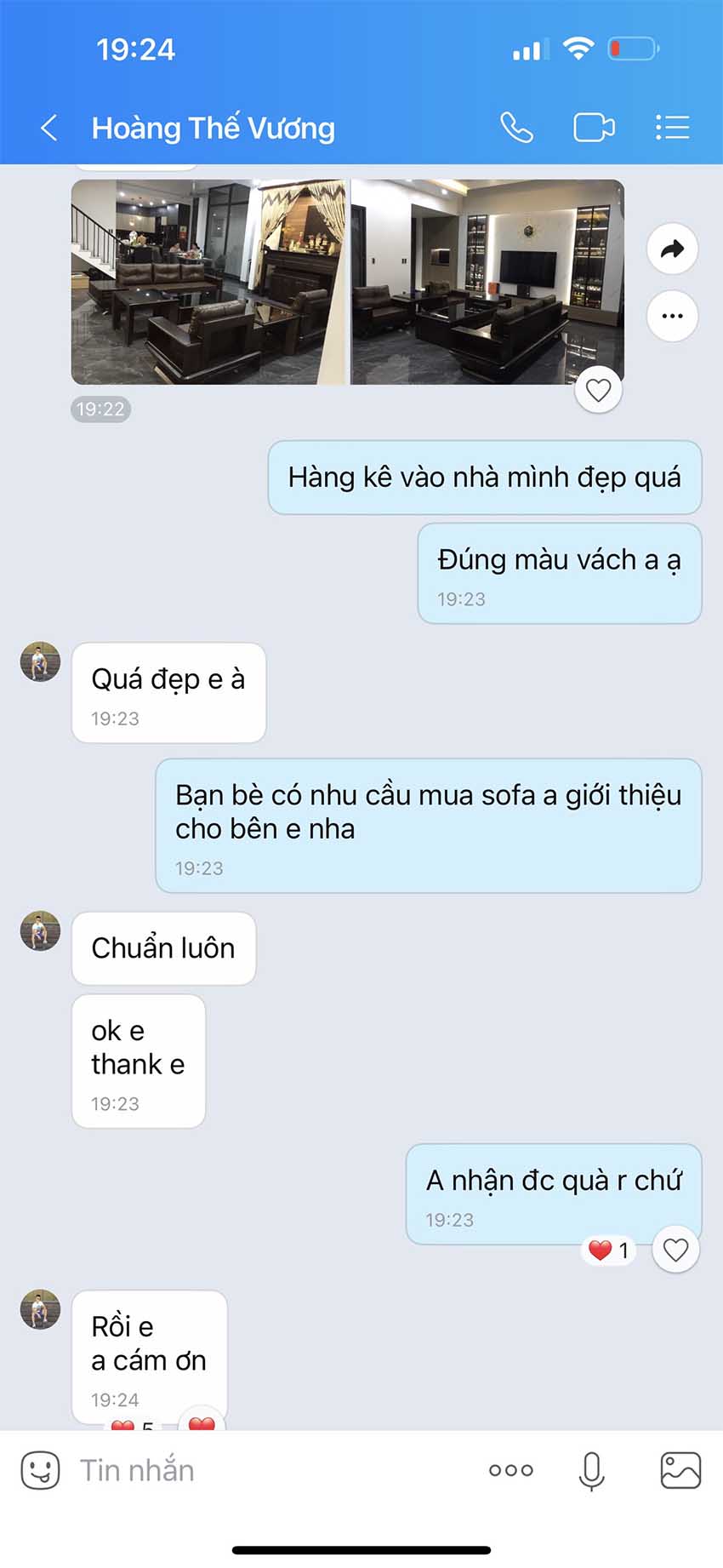 feedback hoàng thế vương