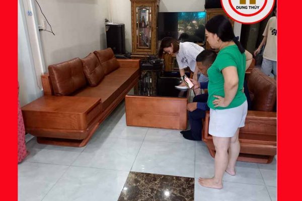 Bộ ghế đối phi thuyền gỗ sồi Nga GT44