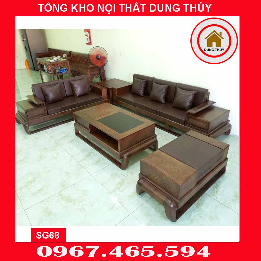 sofa 2 văng đùi gà SG68 Bắc Giang