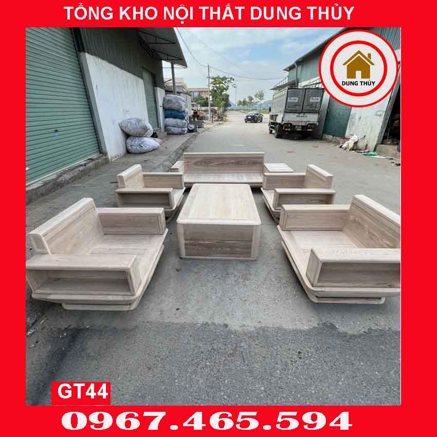 Lộ ảnh hàng mộc ghế đối phi thuyền 5 ghế