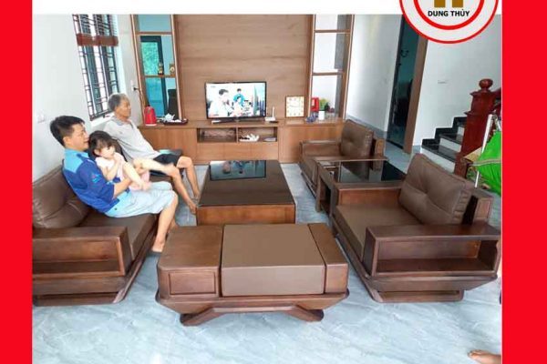 bộ sofa gỗ Sóc SƠn