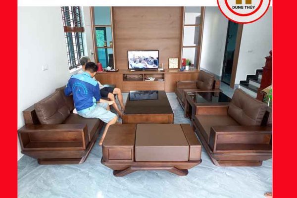 bộ sofa gỗ Sóc SƠn
