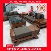 Bộ ghế sofa 2 văng thuyền cánh cong gỗ sồi Nga SG95