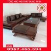 Bộ ghế sofa 2 văng thuyền cánh cong gỗ sồi Nga SG95