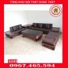 Bộ ghế sofa 2 văng thuyền cánh cong gỗ sồi Nga SG95