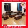 Bộ ghế sofa 2 văng thuyền cánh cong gỗ sồi Nga SG95