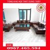 Bộ ghế sofa 2 văng thuyền ngăn kéo cong gỗ sồi Nga SG95
