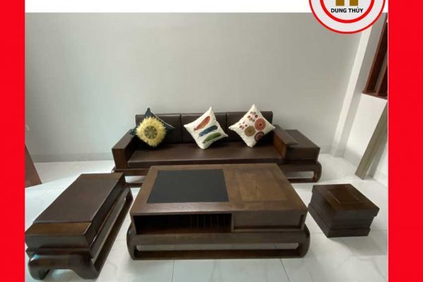 Sofa góc chữ L đùi gà gỗ sồi Nga SG77L duytien 2