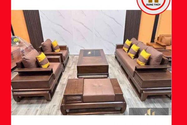 Bộ ghế sofa đối đùi gà gỗ sồi Nga GT45