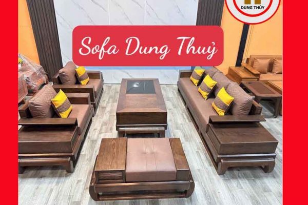 Bộ ghế sofa đối đùi gà gỗ sồi Nga GT45
