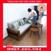 Giường gấp thành ghế sofa gỗ sồi