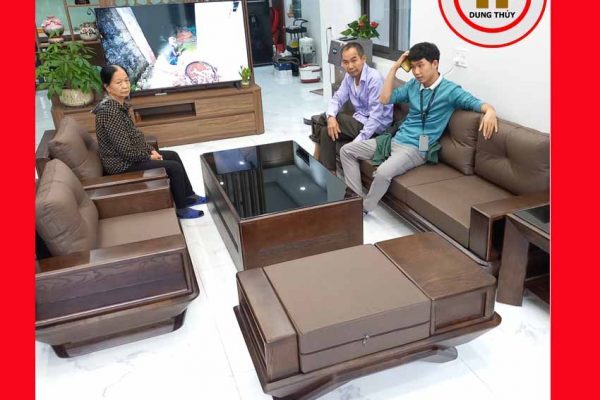 Bộ ghế đối phi thuyền gỗ sồi Nga GT44 lacthuy 2