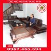 Bộ ghế sofa 2 văng thuyền cánh cong gỗ sồi Nga dongminh 2