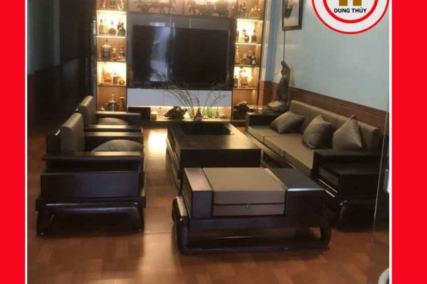 Bộ ghế sofa đối đùi gà gỗ sồi Nga GT45 uongbi 2
