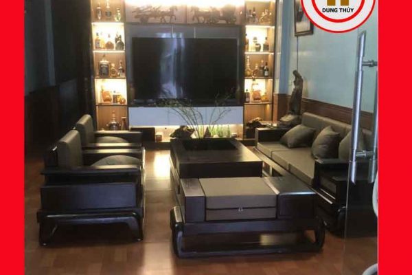 Bộ ghế sofa đối đùi gà gỗ sồi Nga GT45 uongbi 2