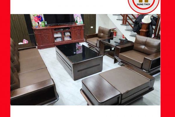 Bộ ghế sofa đối phi thuyền gỗ sồi Nga GT44 binhgiang 2