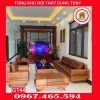 Bộ ghế sofa đối phi thuyền gỗ sồi Nga gialam 2