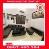 Sofa góc chữ L chân thuyền gỗ sồi Nga SG92 cuaong 3