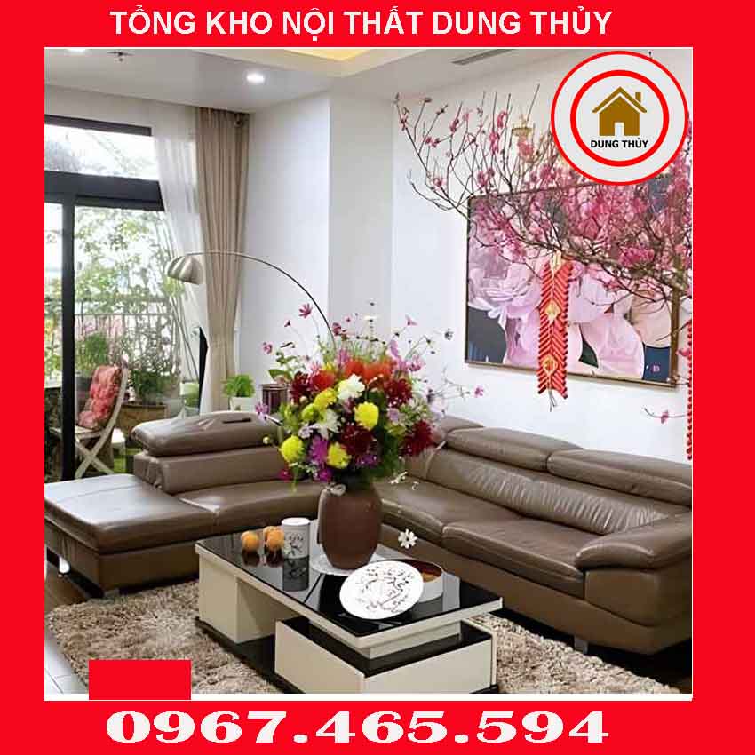 Cách decor trang trí phòng khách ngày Tết