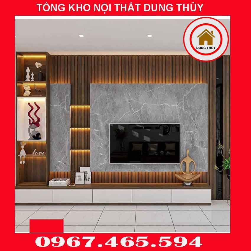 thi công vách gỗ ốp tường gỗ công nghiệp