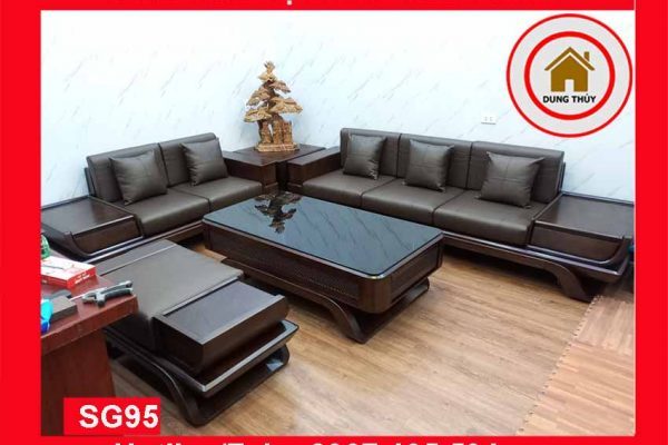 sofa gỗ Hải bối 2