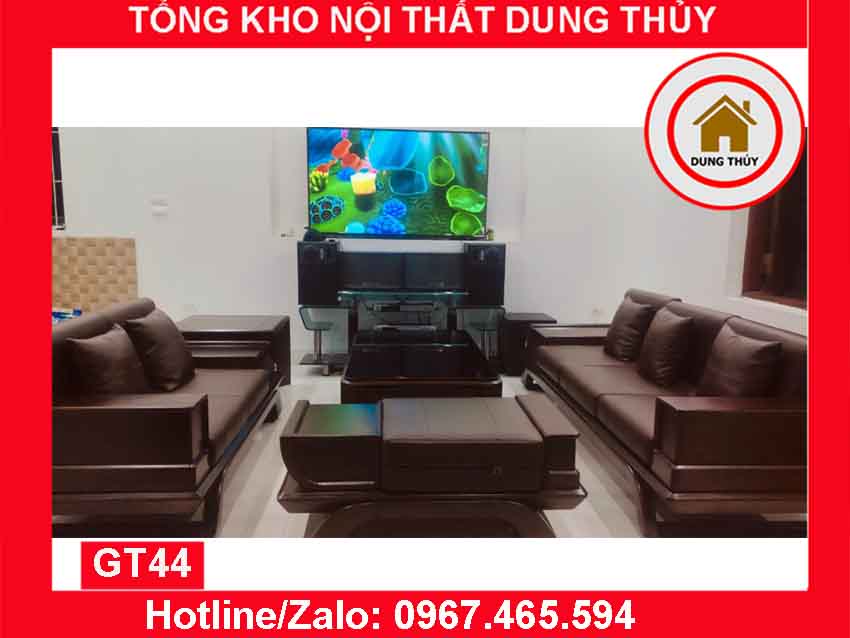 Bộ ghế sofa đối phi thuyền gỗ sồi Nga GT44 2024 hoangxa