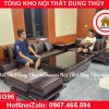 Sofa 2 văng kim cương gỗ sồi Nga SG96