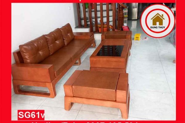sofa gỗ Phú Thị 2