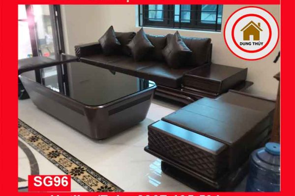 Sofa 2 văng kim cương gỗ sồi Nga SG96