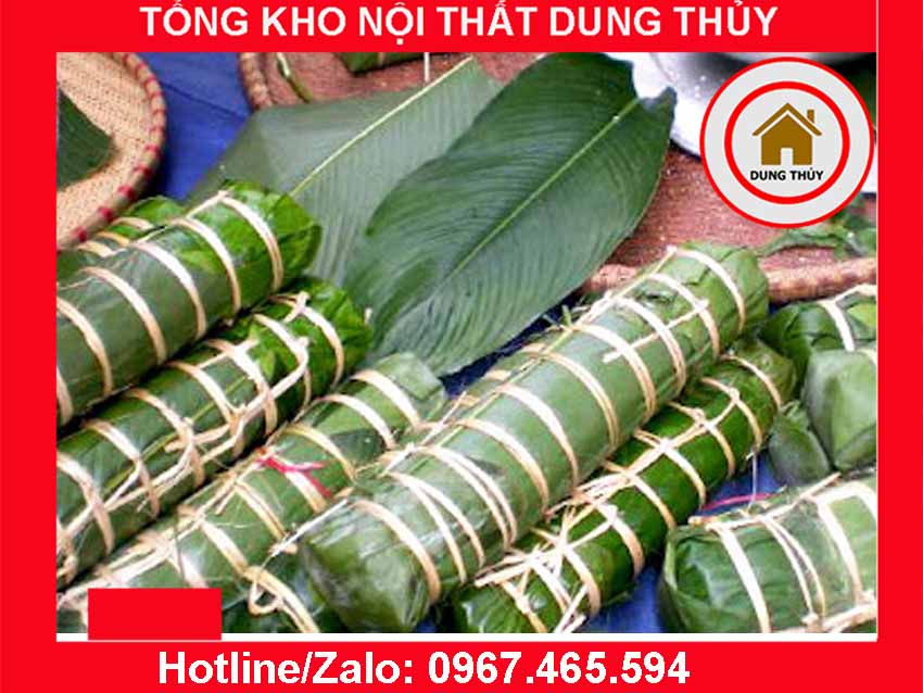 Cách làm bánh chưng dài Bờ Đậu miền Bắc đón Tết Ất Tỵ 2025