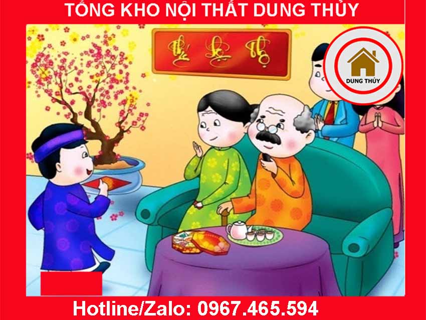 lời bé chúc Tết ông bà cha mẹ