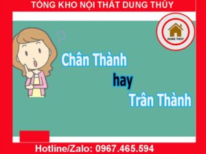 Viết chân thành hay trân thành mới chuẩn Vua Tiếng Việt