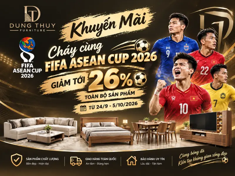 Khuyến mãi Cháy cùng FIFA ASEAN CUP 2026