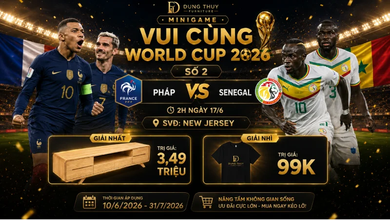 Vui cùng World Cup 2026 Đoán hay Trúng lớn số 2