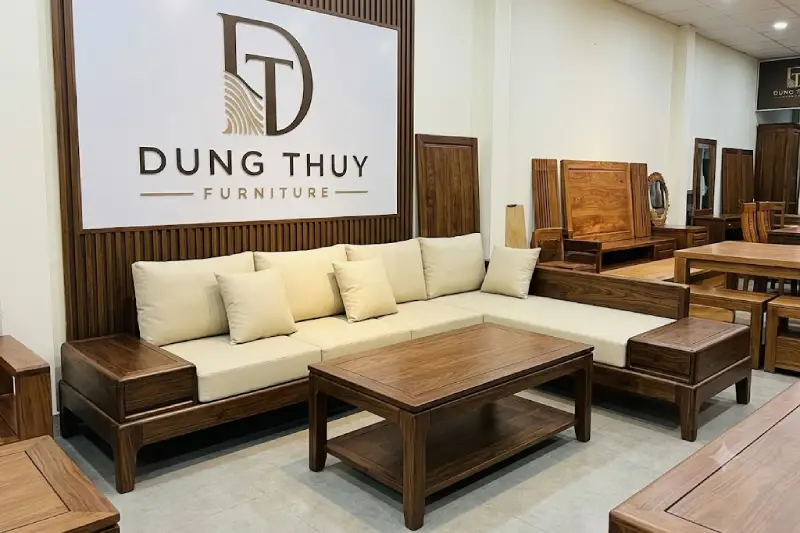 Có nên mua bàn ghế sofa gỗ xoan đào màu óc không