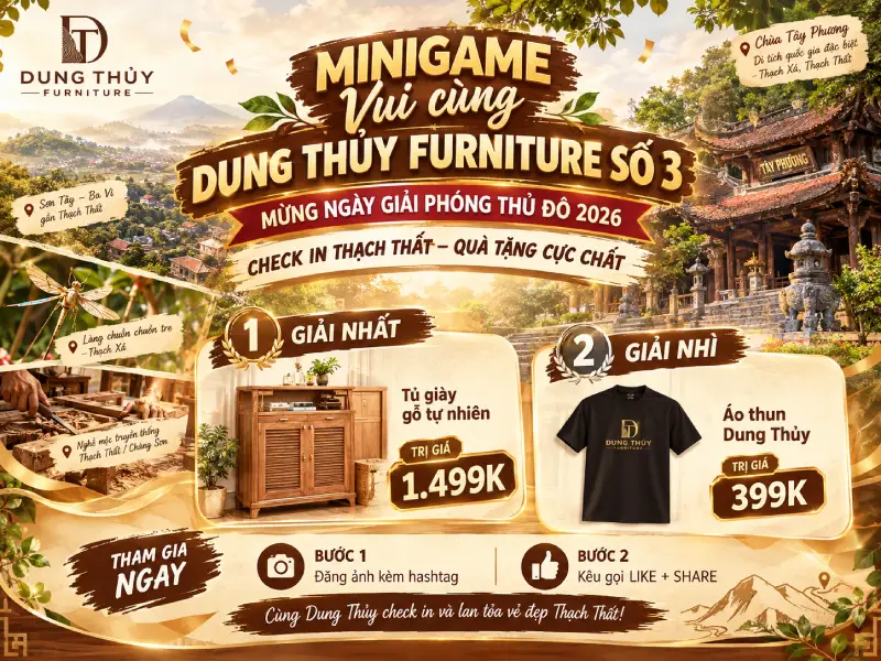 Minigame Vui cùng Dung Thủy Furniture số 3