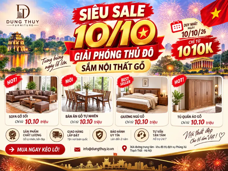 Siêu sale ngày đôi 10/10